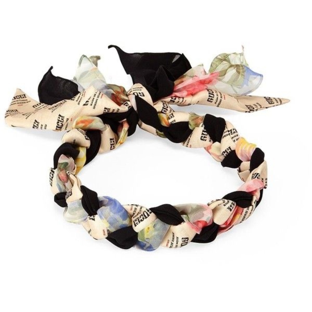 Floral Braided Gucci Headband